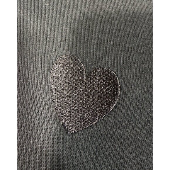 Inimigo Sweatshirt Mens Small Blue‎ Embroidered Heart Patch Crewneck Pullover - Picture 6 of 9